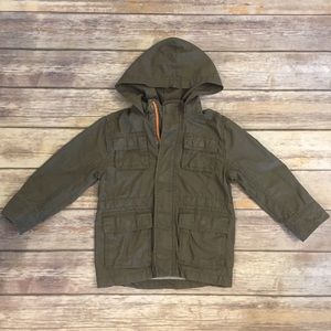 GapKids • Olive Green Utility Jacket- boys size XS